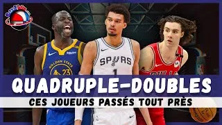 Miniature : Ces joueurs qui ont frôle le quadruple double