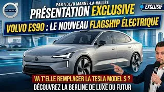 Miniature : Présentation de la Volvo ES90, la remplaçante de la Tesla Model S ?