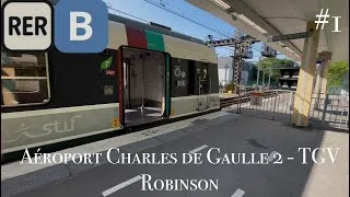 Miniature : RER B : TRAJET DANS UNE MI79 ENTRE AÉROPORT CHARLES DE GAULLE 2 - TGV / ROBINSON (#1)