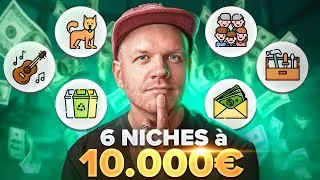 Miniature : 6 Niches Ultra Tendances en Mars 🤯 ( Découvre 2 Niches Beaucoup Trop SOUS-CÔTÉES )