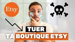 Miniature : L'erreur FATALE qui peut TUER ton business sur Etsy !