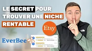 Miniature : Comment trouver une niche rentable sur Etsy ? (Tutoriel étape par étape)