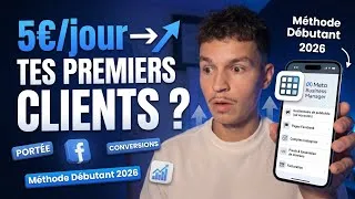 Miniature : DÉMARRER avec un PETIT BUDGET [Meta ads]