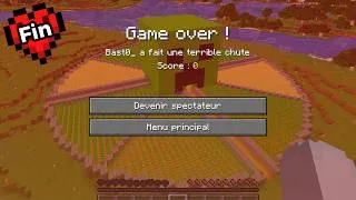Miniature : Je suis Mort sur ma Survie Hardcore..
