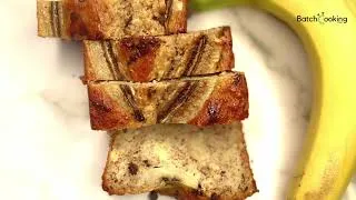 Miniature : Banana Bread Healthy, recette aussi bien healthy que gourmande.