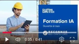 Miniature : Intelligence artificielle en construction : du concret au chantier | Batimatech