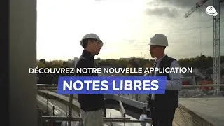 Miniature : Application  Notes Libres pour faciliter la prise de notes sur vos chantiers