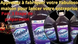 Miniature : Partie 3 : Étape de préparation (Fabuloso)🧴🧼