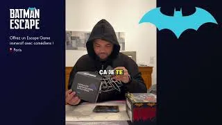 Miniature : Le coffret cadeau que tu attends | Batman escape game Paris