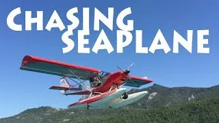Miniature : Chasing a seaplane with a boat - Serre-Ponçon lake summer 2017