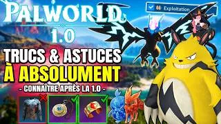 Miniature : Palworld 1.0 - 20 NOUVELLES ASTUCES que j'aurais aimé savoir PLUS TÔT