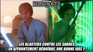 Miniature : Star Wars Battlefront 2 - Les blasters contre les sabres en Affrontement Héroïque, une bonne idée ?