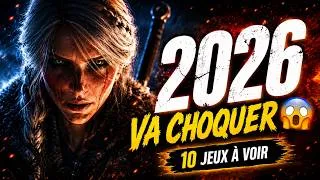 Miniature : 10 jeux vidéos qui vont tout exploser en 2026 !