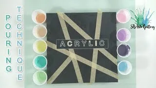 Miniature : Techniques de peinture à l'acrylique - en utilisant neuf belles couleurs