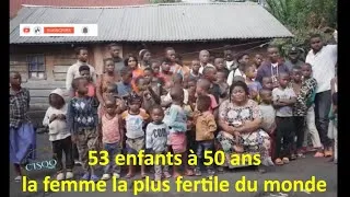 Miniature : Femme la plus fertile du monde, 53 enfants à 50 ans, le record mondial #funny #africain #famille