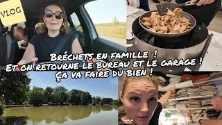 Miniature : [. VLOG .] Bréchets en famille ❤️ Et on retourne le bureau et le garage 😳 Ça va faire du bien !