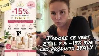 Miniature : [. VLOG .] Je craque : -15% sur IYALY ❤️ Et qu'est-ce que j'aime ce vert !