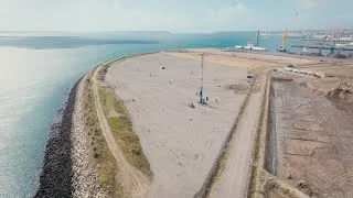 Miniature : Inclusol TS au Polder de Brest suivi de chantier au drone