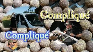 Miniature : peche de la carpe , Compliqué , compliqué