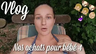 Miniature : [VLOG FAMILLE NOMBREUSE] Nos achats pour bébé 4 
