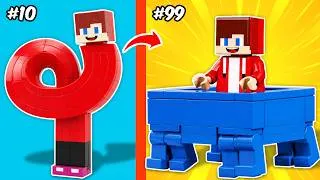 Miniature : J'ai construit la version la plus bizarre de JJ dans LEGO Minecraft | BEAR Bricks France