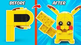 Miniature : Transformer l’alphabet LEGO en Pokémon | BEAR Bricks France