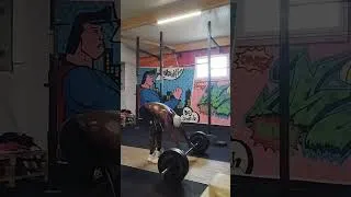 Miniature : 2 unbroken squat clean 🔥🏋🏾‍♂️ #workout #crossfit