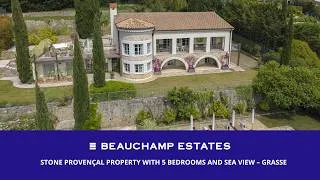 Miniature : Dream Provençal Stone House with Panoramic Sea View | 5 Bedrooms in Grasse