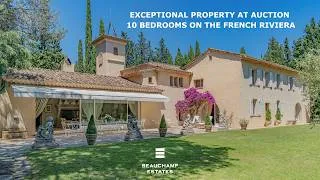 Miniature : Exceptional Property at Auction – 10 Bedrooms on the French Riviera