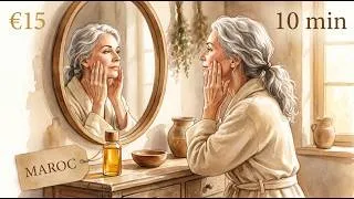 Miniature : Joues creuses après 55 ans : l'huile d'argan en 10 minutes qui relève le visage