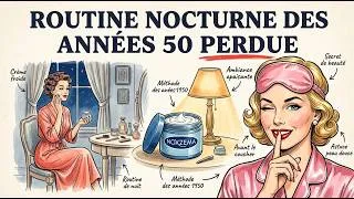 Miniature : Les Rituels de Beauté Oubliés avant le Coucher que Chaque Femme des Années 1950 Suivait