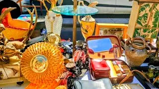 Miniature : Paris France🇨🇵BROCANTE in Paris🪞FLEA Market🛍Marchés aux puces💎4KHDR Thrifting 📸