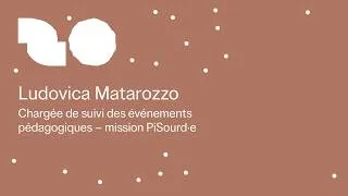 Miniature : PiSourd·e en portraits - Ludovica Matarozzo
