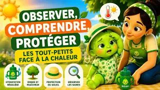 Miniature : ☀️ Observer, comprendre, protéger : les tout-petits face à la chaleur           BÉBAIN VOUS EXPLIQUE