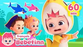 Miniature : Baby Shark Dance en français et en anglais | +Comptines | Bebefinn français 👶 Chansons pour Enfants