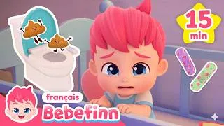 Miniature : Caca et Bobo : Le sujet préféré des bébés | +Comptines | Bebefinn français 👶 Chansons pour Enfants