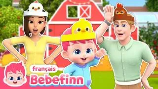Miniature : Le Coq et la Poule 🐔 | EP133 | Bebefinn en français 👶 Chansons pour Enfants
