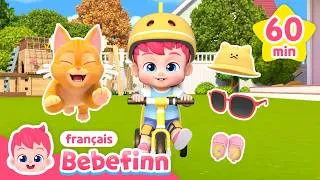 Miniature : 🐱🚲 La Chanson du Vélo avec Bebefinn | +Comptines | Bebefinn français 👶 Chansons pour Enfants