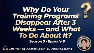 Miniature : S3E6: The challenge of training lasting effects