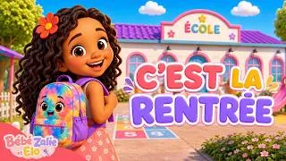 Miniature : C'est la Rentrée des classes pour Elo🎒 - Chanson école maternelle | Bébé Zalie et Elo