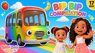 Miniature : BIP BIP le Bus des Couleurs + Comptines | Compilation Bébé Zalie et Elo