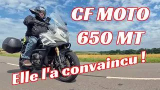 Miniature : CF MOTO 650 MT de Patrick : elle l'a convaincu dès qu'il a essayée.