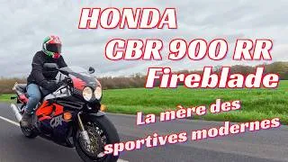 Miniature : La HONDA CBR 900 RR firebalde d'Antho, la moto qui a dépassé toutes les autres à sa sortie !