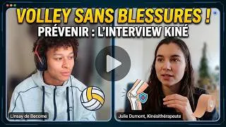 Miniature : Kiné et volleyball : comment prévenir les blessures ? Interview Julie
