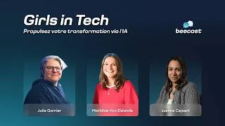 Miniature : Girls in tech : Propulsez votre transformation via l'IA avec Julie Garnier et Justine Cejaert