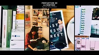 Miniature : Vlog de rentrée : organisation, bookhaul et lecture du moment (Vlog #14)