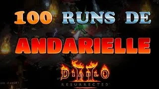 Miniature : Runs #2 : 100 Andarielle, quel résultat ? + jeu-concours ! | Diablo 2 Resurrected