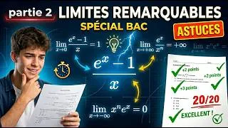 Miniature : 🎯 Limites de la fonction exponentielle : astuces et méthodes incontournables pour le Bac | Partie 2
