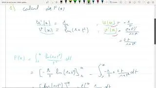 Miniature : Analyse 2 - Séance publique : TD intégrales généralisées  (Prof Kenza 2026).