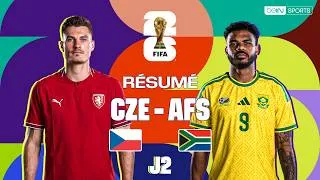 Miniature : Résumé : TCHÉQUIE – AFRIQUE DU SUD, Malheur au vaincu ! (J2)